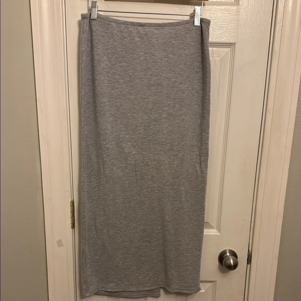 FP Movement by Free People Gray Maxi Skirt #435